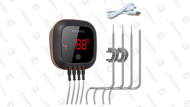 Inkbird Bluetooth BBQ Thermometer | $36 | Amazon | Use code BOB87YJ6