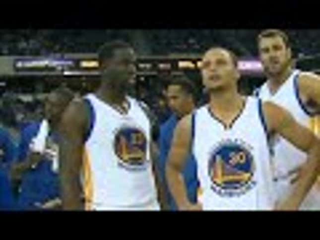 The Kings Introduced The Warriors With The <em>Full House</em> Theme
