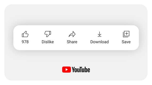 Image for article titled YouTube Might Be Getting Rid Of The Dislike Count