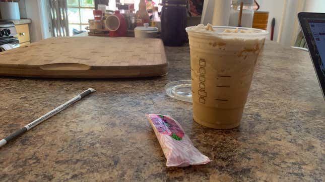 Is This a Tampon in a Frappuccino or Nah?