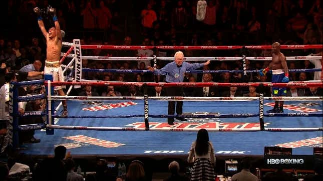Referee Botches End Of Title Bout; Timothy Bradley Takes WBO Belt