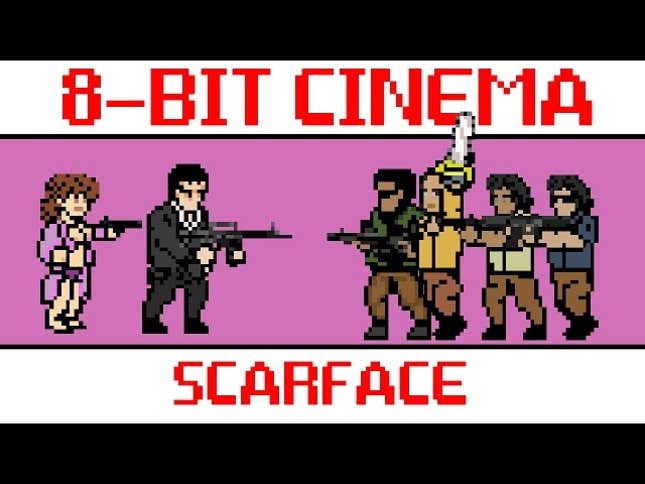 Scarface As An NES Shooter