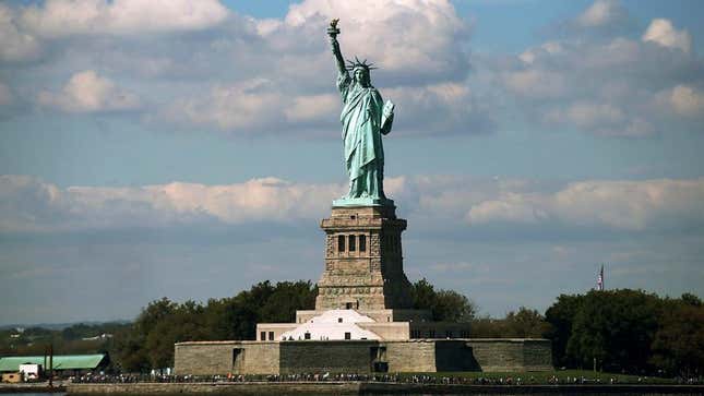 Image for article titled Statue Of Liberty Corporation To Shut Down All But New York Flagship Statue