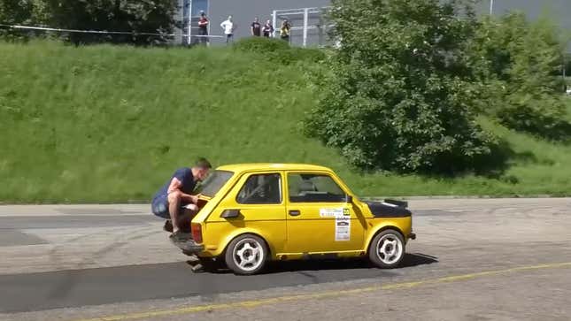 This one was so fast, they added ballast.