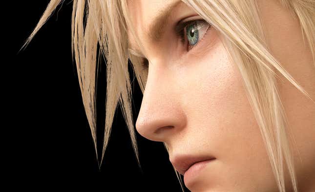 Image for article titled Final Fantasy VII Remake Renders Provide A Good Look At Cloud&#39;s Pores