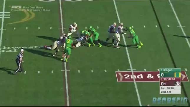 Oregon's Blowout Rose Bowl Win Over FSU As Called By "J.R." Jim Ross