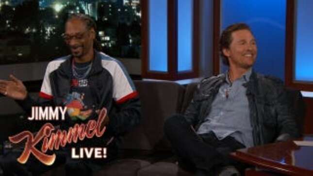 Snoop Dogg Tricked Matthew McConaughey Into Smoking a Lot of Weed, and Hilarity Ensued