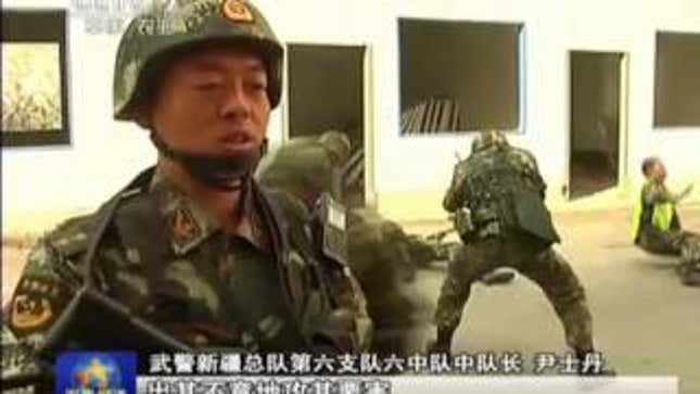 With Military Drills, China Steps Up Its Security