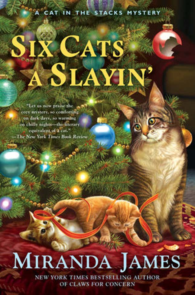 Image for article titled Kneading Into the Comfort of Cozy Cat Mysteries