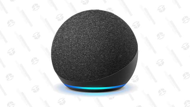 Echo Dot (4th Gen) | $30 | Amazon
Echo Dot with LED Clock | $40 | Amazon
Echo Dot Kids Edition | $40 | Amazon