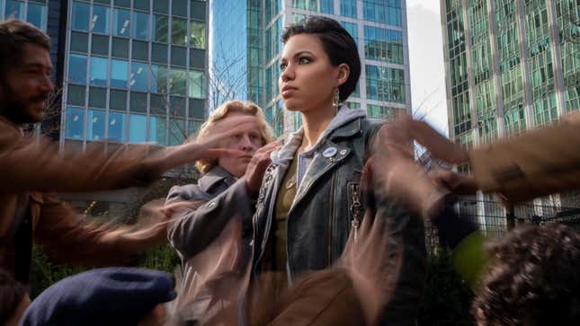 An adoring public spells trouble for Jurnee Smollett in this <i>Twilight Zone </i>exclusive clip