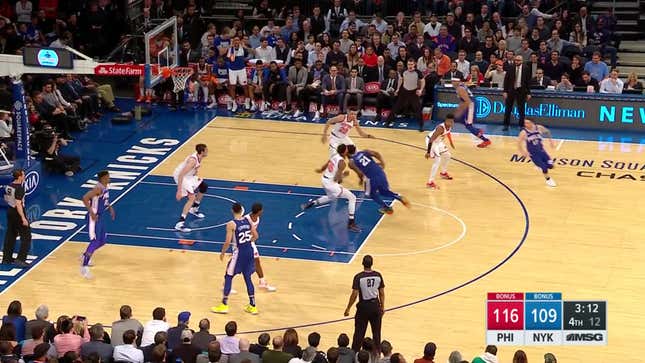 Do Not Watch The Knicks For Any Reason Besides A Flying Mitchell Robinson