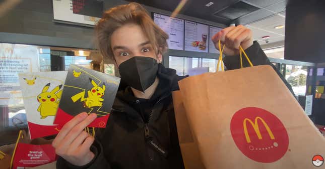 Image for article titled McDonald&#39;s 笔辞办é尘辞苍 Card Packs Are Selling Out