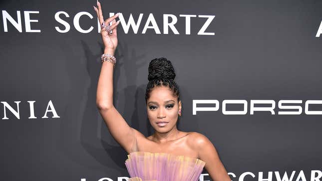 Keke Palmer attends Gabrielle’s Angel Foundation for Cancer Research Angel Ball 2019 on October 28, 2019 in New York City. 