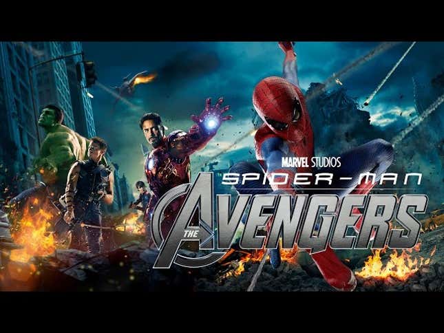 Spider-Man Joins the <i>Avengers</i> Early in This Fan-Made Movie Mash-Up