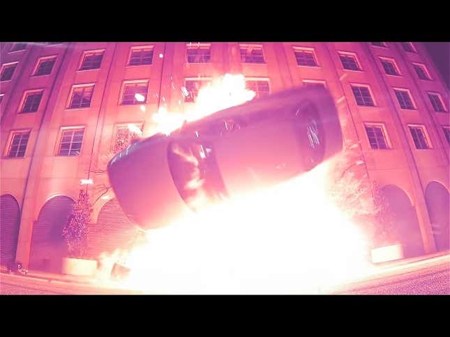 Watch All The Crazy <i>Furious 7</i> Stunts From Behind The Scenes