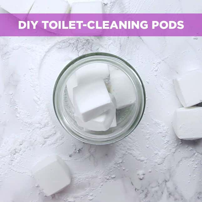Keep Your Toilet Sparkling with These Three-Ingredient Cleaning Pods<em></em>