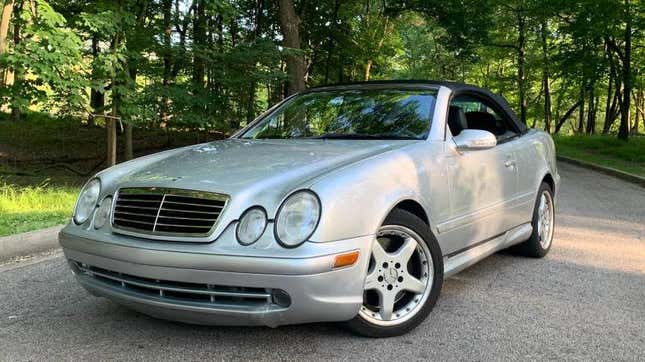 Image for article titled At $5,700, Could This 2002 Mercedes CLK 55 AMG “Grampa’s Car” Be A Relatively Good Deal?