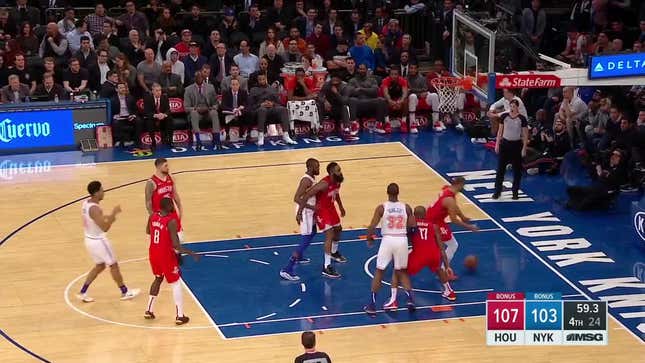 P.J. Tucker Randomly Decides The Ball Has Cooties, Refuses To Touch It