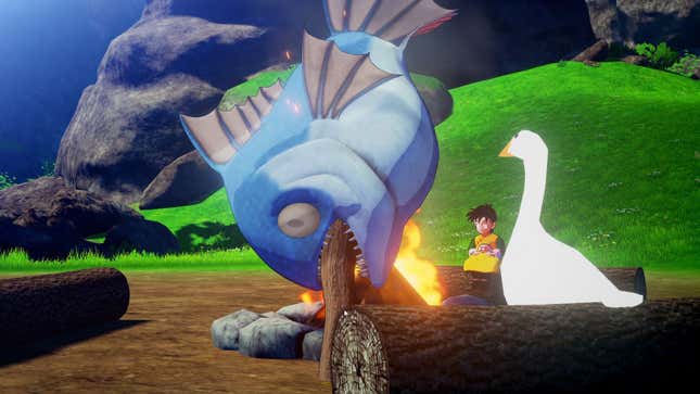 Image for article titled Here&#39;s Dragon Ball Z: Kakarot Starring The Goose