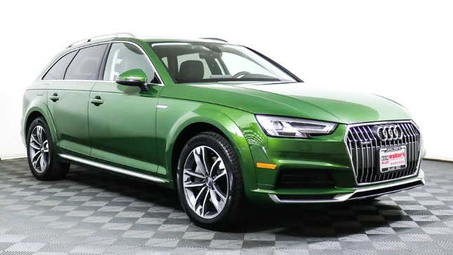 Image for article titled I Am So Down For This Brand New Audi Allroad In Metallic Green