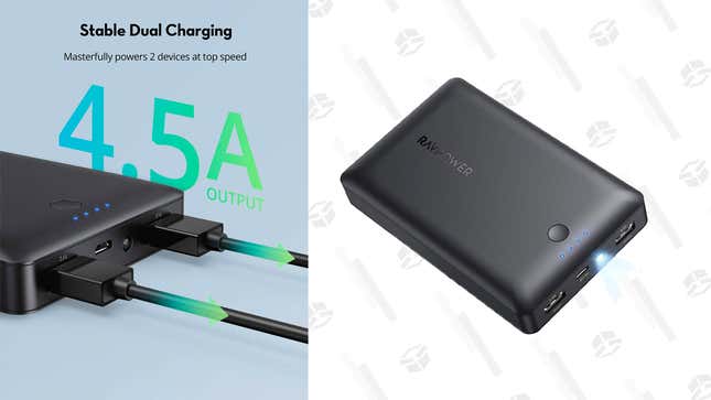 RAVPower 16750mAh Power Bank | $17 | Amazon | Clip the coupon on page and use V8ULRTE5 at checkout