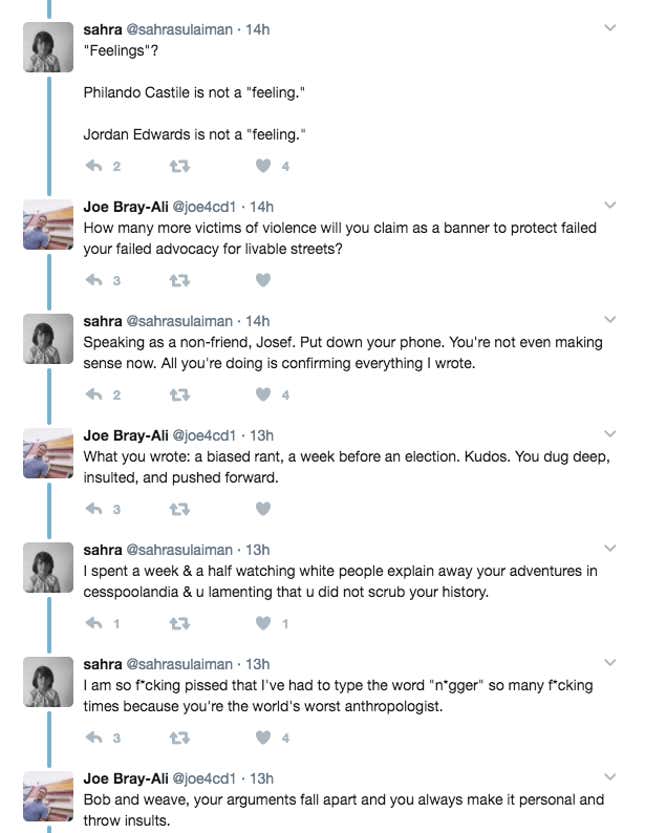 Screenshots via Twitter.