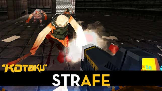 We Filled Retro Monsters Full Of Lead In <i>Strafe</i><em></em>