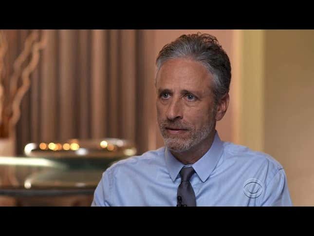 Jon Stewart: 'Nobody Asked Donald Trump What Makes America Great'
