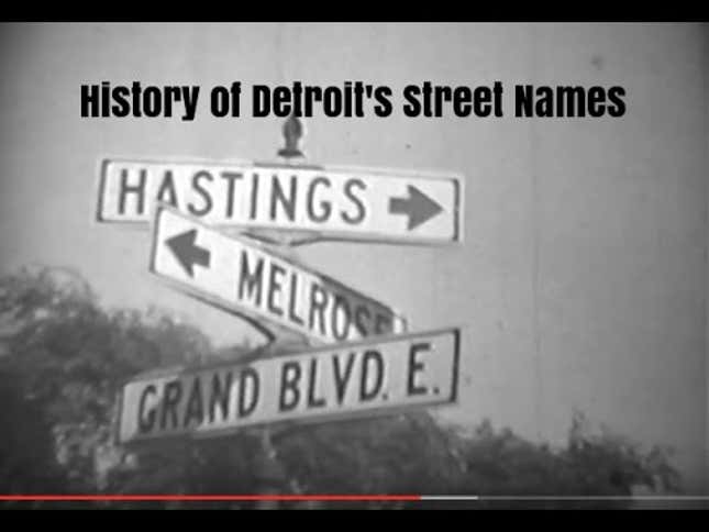 This Vintage Educational Video Tells The Fascinating Story Of Detroit's Weird Roads