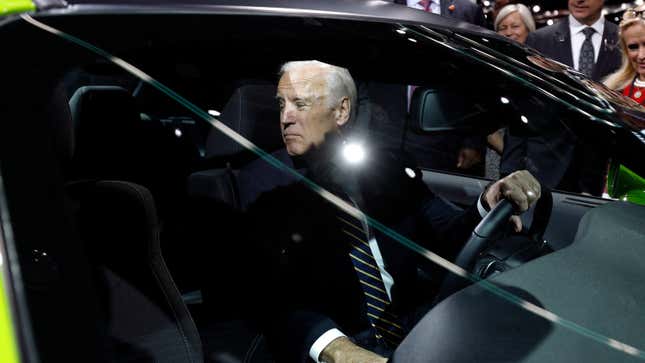 Image for article titled Joe Biden Has Finally Chosen... An Old Car