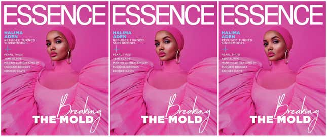 Image for article titled Pretty in Pink: Halima Aden Is Essence’s First Cover Star to Wear Hijab