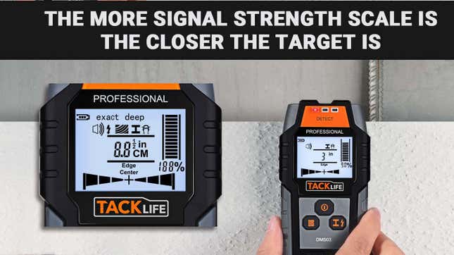 TACKLIFE Stud Finder | $18 | Amazon | Promo code 2ANZP7V3