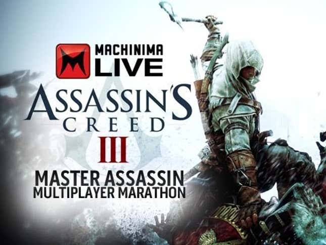 Watch A Live-Stream Of <em>Assassin's Creed III</em> Multiplayer Right Here