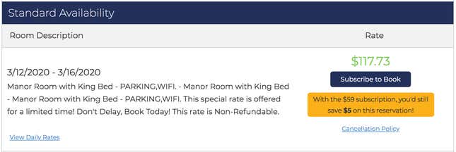 Image for article titled Book Hotel Rooms at Wholesale Prices Using This Extension