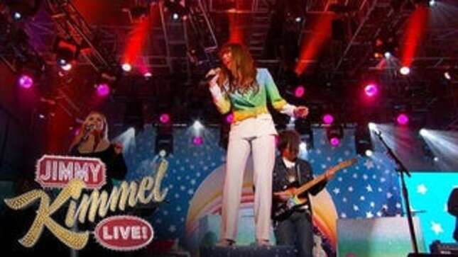 Watch Jenny Lewis and Ryan Adams Perform 'She's Not Me' on<i> Kimmel</i>