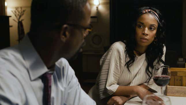 This Is Us - “Changes” Episode 503: Sterling K. Brown as Randall, Susan Kelechi Watson as Beth.