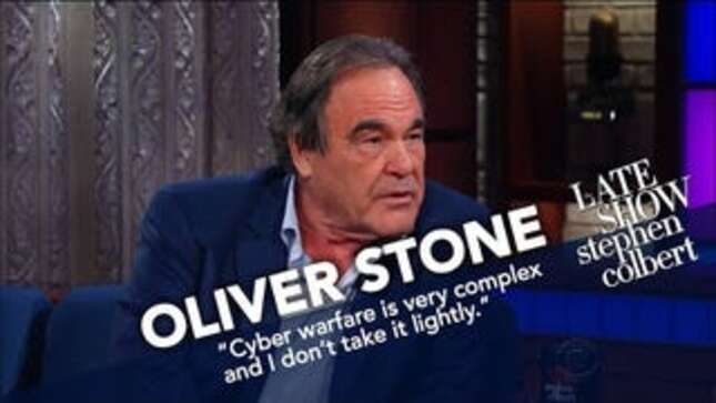 Oliver Stone Is Just Happy Vladimir Putin Was Nice Enough to Spend 20 Hours With Him