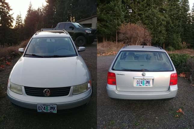 Image for article titled At $1,200, Could This 2001 VW Passat 1.8T Get You To Roll Up Your Sleeves?
