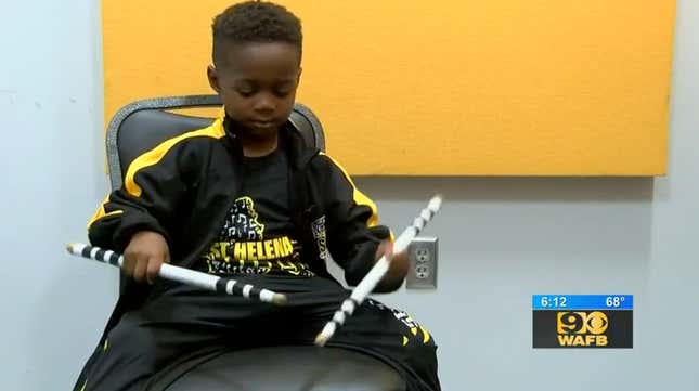 Image for article titled 5-Year-Old Drumming Prodigy Receives Scholarship Offer From HBCU Alcorn State University: &#39;It&#39;s Mind-Blowing Every Day&#39;