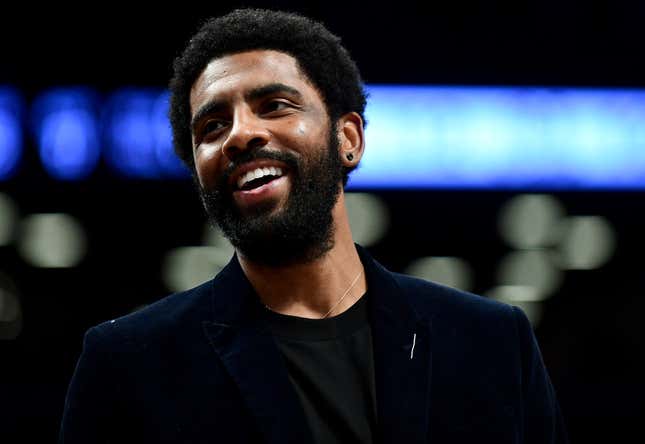 Image for article titled &#39;I’m Grateful for All You Young Leaders&#39;: Kyrie Irving Pays Tuition for Students at HBCU Lincoln University