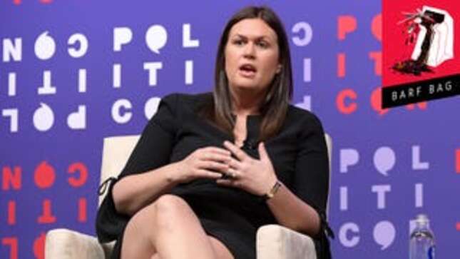 Sarah Huckabee Sanders Wants Trump to Bomb His Way Through the Middle East Without Pesky Interference of Congress