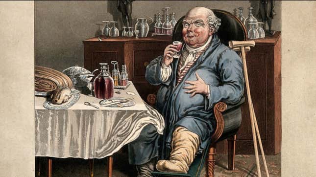 Image for article titled The Gouty, Flatulent, Meat-Bloated Aristocrats Who Never Stopped Eating