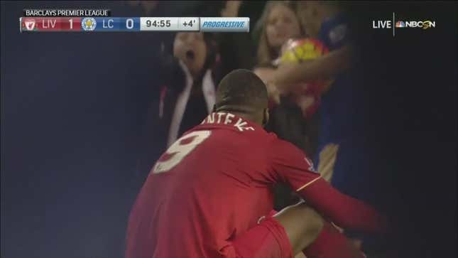Liverpool Storm Four Men On Open-Goal Fast Break, Still Don't Score
