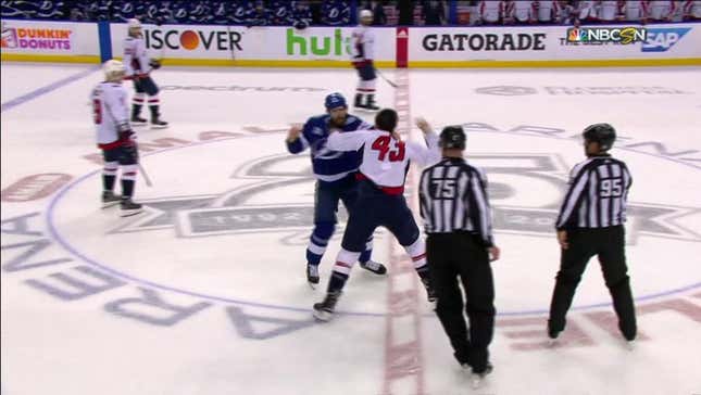 Braydon Coburn Made The Mistake Of Trying To Fight Tom Wilson<em></em>