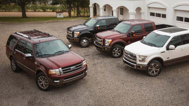 Old King Ranch Expedition Pictured. Photo: Ford