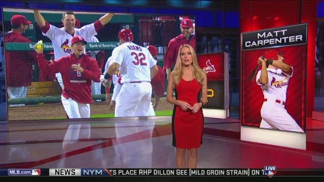 MLB Net's Heidi Watney Powers Through Pukey <i>Quick Pitch</i> Broadcast