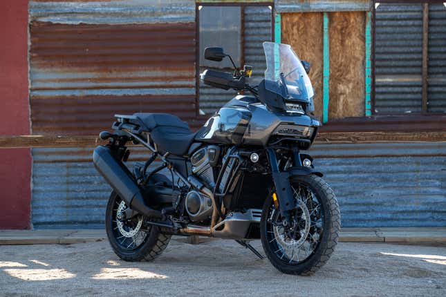 Image for article titled The 2021 Harley-Davidson Pan America 1250 Does Everything You Doubted It Could