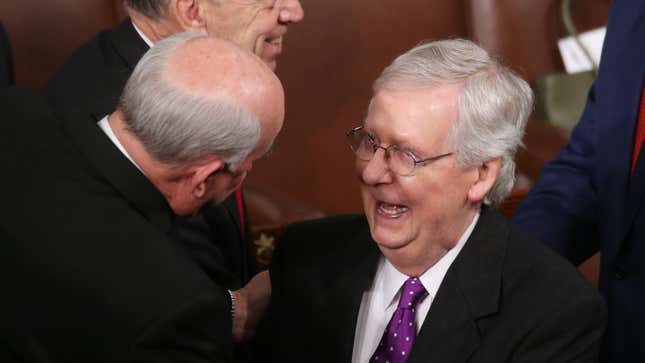 Image for article titled Well, Shit. Looks Like the Senate Is Free to Keep Trying to Kill Us