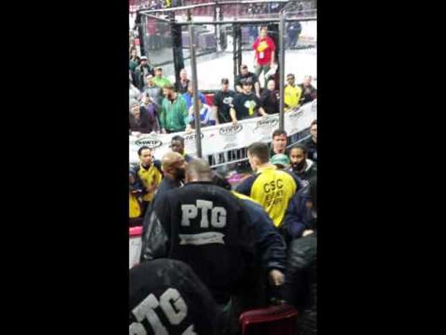 Brawl Breaks Out At The Wing Bowl